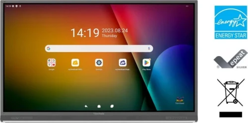 Monitor interaktywny ViewBoard IFP7552-2F 75", Android 13 EDLA - 0% VAT!