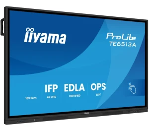 Monitor interaktywny iiyama 65" TE6513A-B2AG 4K UHD, Google EDLA, Android 14 - 0%VAT!