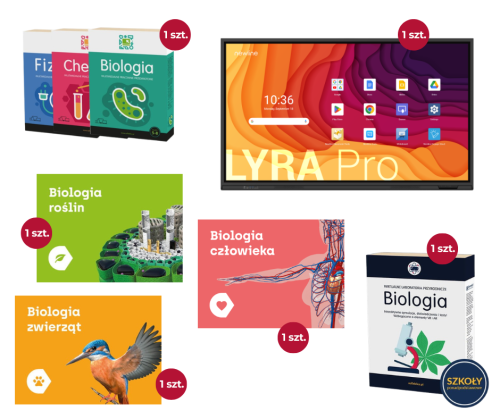 Zestaw STANDARD – Multimedialna Pracownia Biologiczna