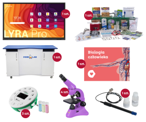 Zestaw LAB – Pracownia Doświadczeń Przyrodniczych