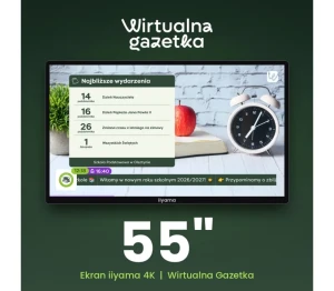 Monitor iiyama Wirtualna Gazetka WG55 55" 4K - 0% VAT!