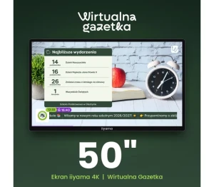 Monitor iiyama Wirtualna Gazetka WG50 50" 4K - 0% VAT!