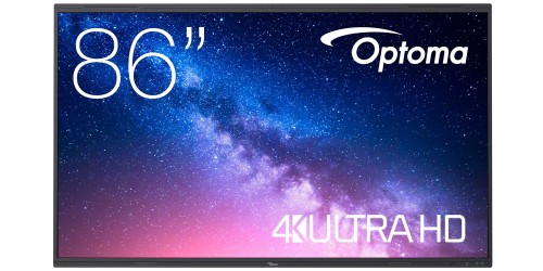 Monitor interaktywny Optoma  5863RK 86″ 4K UHD Google EDLA - 0 % VAT!