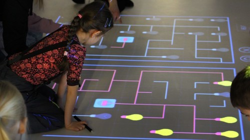 Podłoga interaktywna Smartfloor