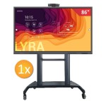Monitor Newline 86" Lyra  PRO TT-8623QA z podstawą mobilną TR-45  - 0% VAT!