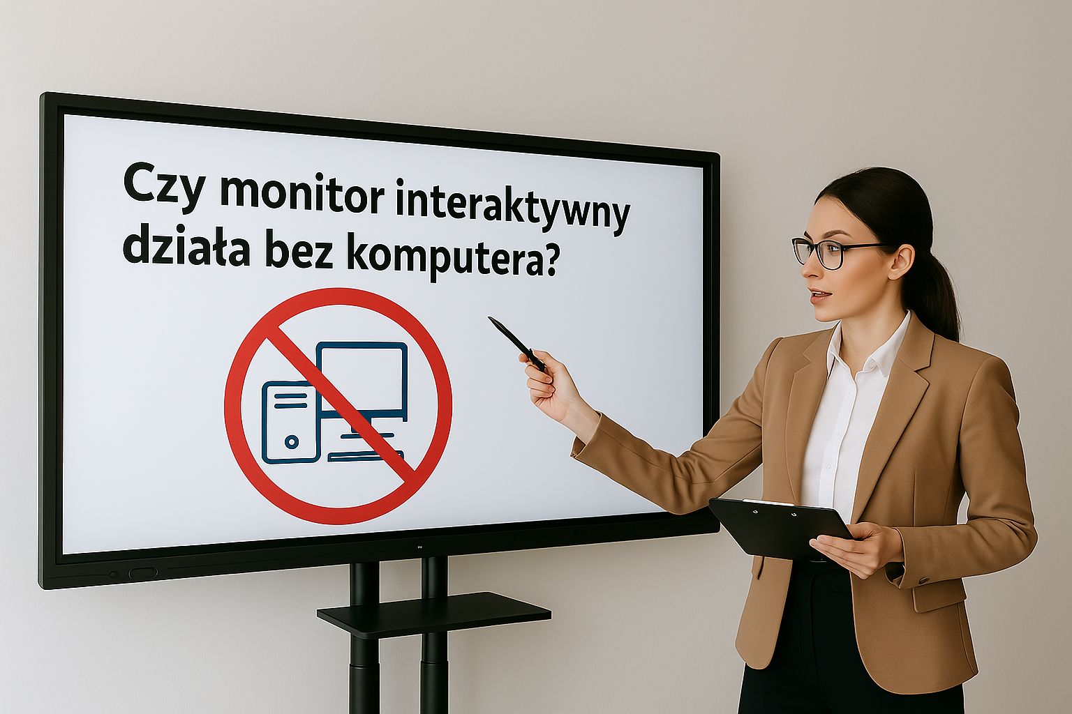 Akademia Dyrektora Arami – Pytanie #1 Czy monitor interaktywny działa bez komputera?