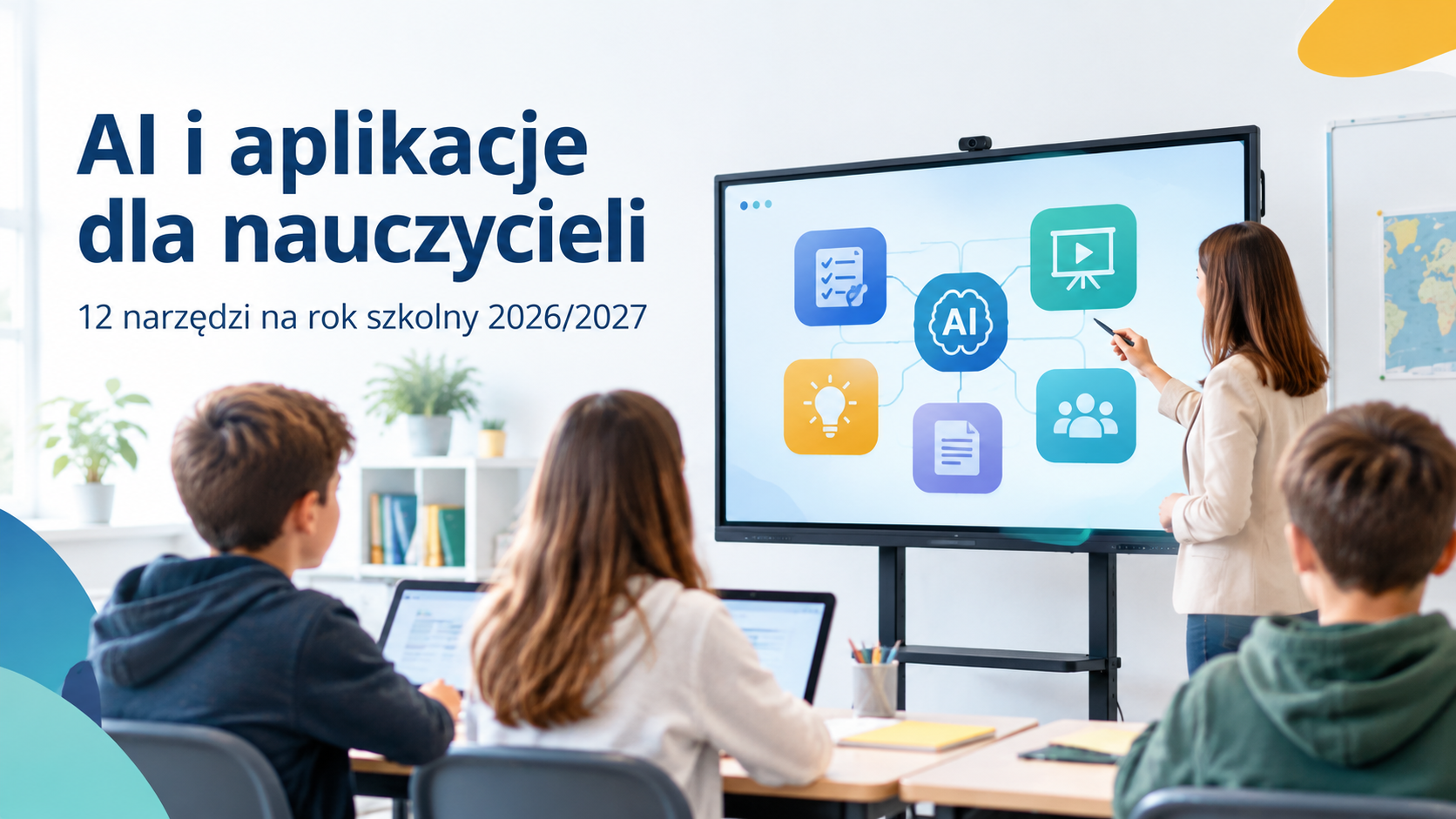 AI i aplikacje dla nauczycieli – 12 narzędzi na rok szkolny 2026/2027